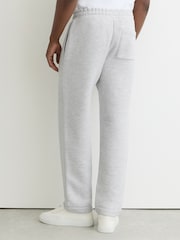 Reiss Grey Melange Tanner Cotton-Blend Heavyweight Joggers - Image 5 of 7