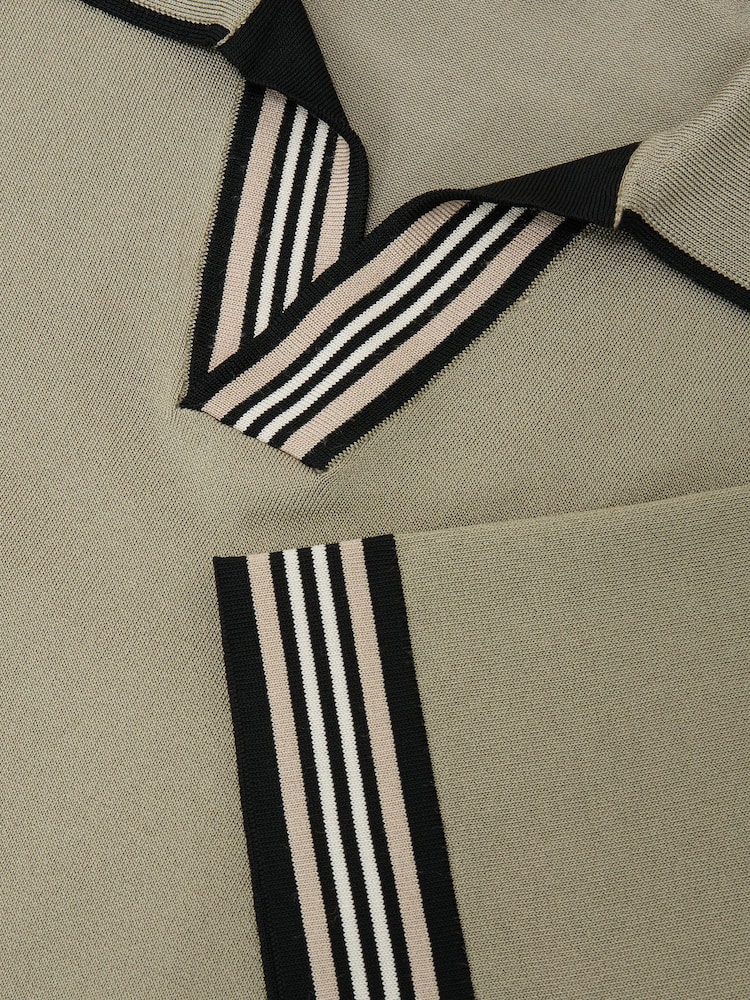 Reiss Sage Green Poole Polo Shirts - Image 5 of 5