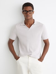 Reiss Soft Grey Redbury Polo Shirts - Image 1 of 6