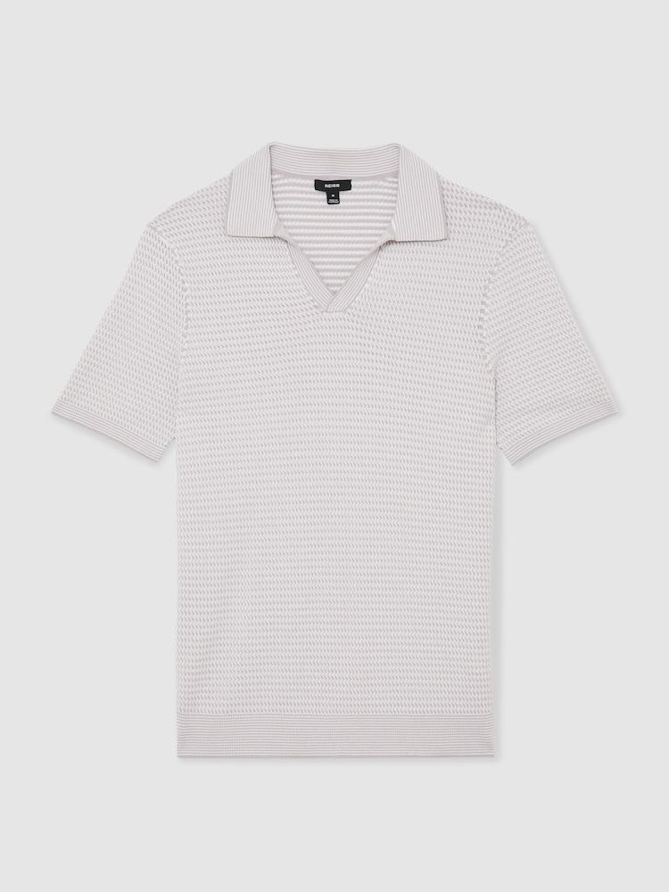 Reiss Soft Grey Redbury Polo Shirts - Image 2 of 6 Reiss Soft Grey Redbury Polo Shirts - Image 2 of 6