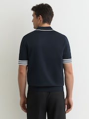 Reiss Navy Poole Polo Shirts - Image 5 of 7