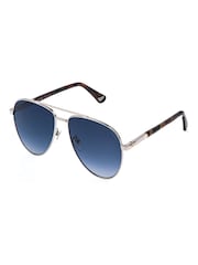 Police Metallic Italian Designer Fashion Sunglasses - Image 1 of 1