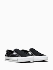 Converse Black Chuck Taylor All Star Malden Slip On Trainers - Image 5 of 7