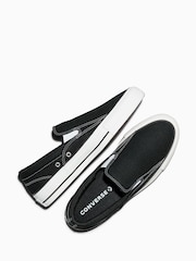 Converse Black Chuck Taylor All Star Malden Slip On Trainers - Image 7 of 7