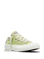 Converse Green Chuck Taylor Strawberry Low Trainers - Image 5 of 8