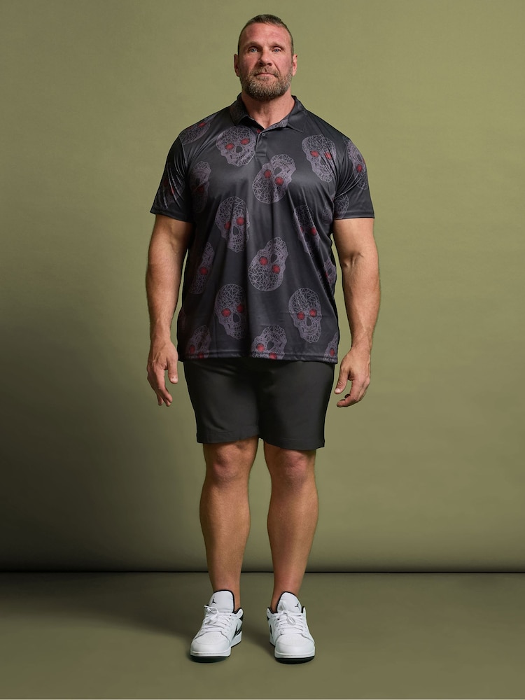 BadRhino Big & Tall Black Golf Shorts - Image 2 of 4