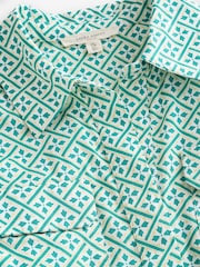 Laura Ashley Geo Print Shirt Dress - Image 6 of 6