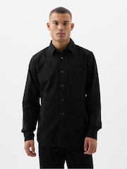 Gap Black Oxford Shirt in Standard Fit - Image 1 of 4