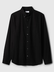 Gap Black Oxford Shirt in Standard Fit - Image 4 of 4