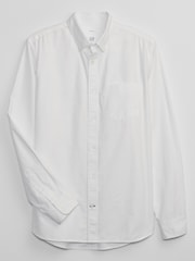 Gap White Oxford Shirt in Standard Fit - Image 3 of 3
