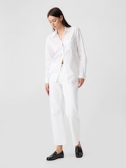 Gap White Classic Shirt - Image 3 of 5