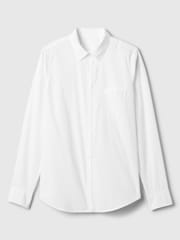 Gap White Classic Shirt - Image 4 of 5