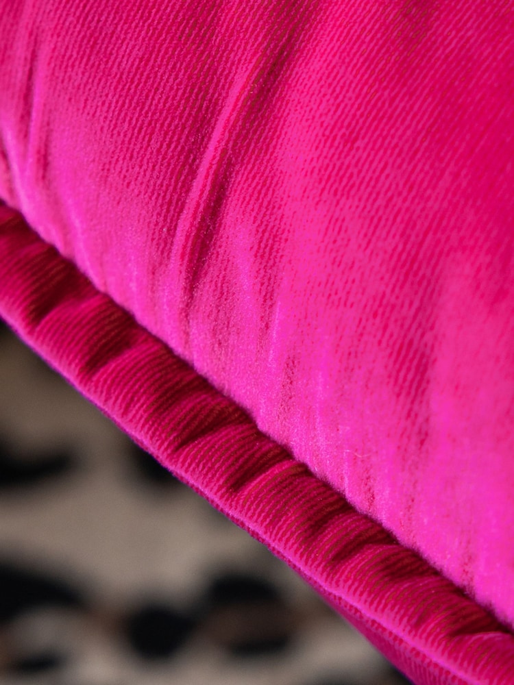 Rockett St George Harry's Pink Lounge Lover Swivel Accent Chair - Image 2 of 9