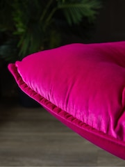 Rockett St George Harry's Pink Lounge Lover Swivel Accent Chair - Image 5 of 9