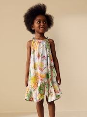 Map Print Strappy Summer Dress (3-16yrs) - Image 1 of 5