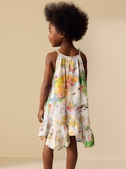 Map Print Strappy Summer Dress (3-16yrs) - Image 3 of 5