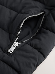 Black Hybrid Padded Jacket (3-16yrs) - Image 10 of 10