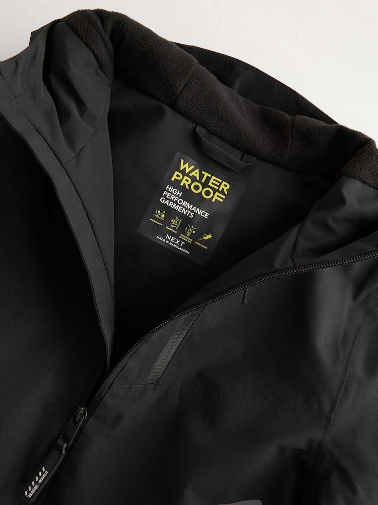 Black Fleece Lined Anorak Jacket (3-17yrs) - Image 12 of 12 Black Fleece Lined Anorak Jacket (3-17yrs) - Image 12 of 12