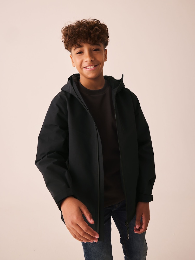 Black Anorak Jacket (3-17yrs) - Image 2 of 14