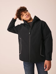 Black Anorak Jacket (3-17yrs) - Image 4 of 14