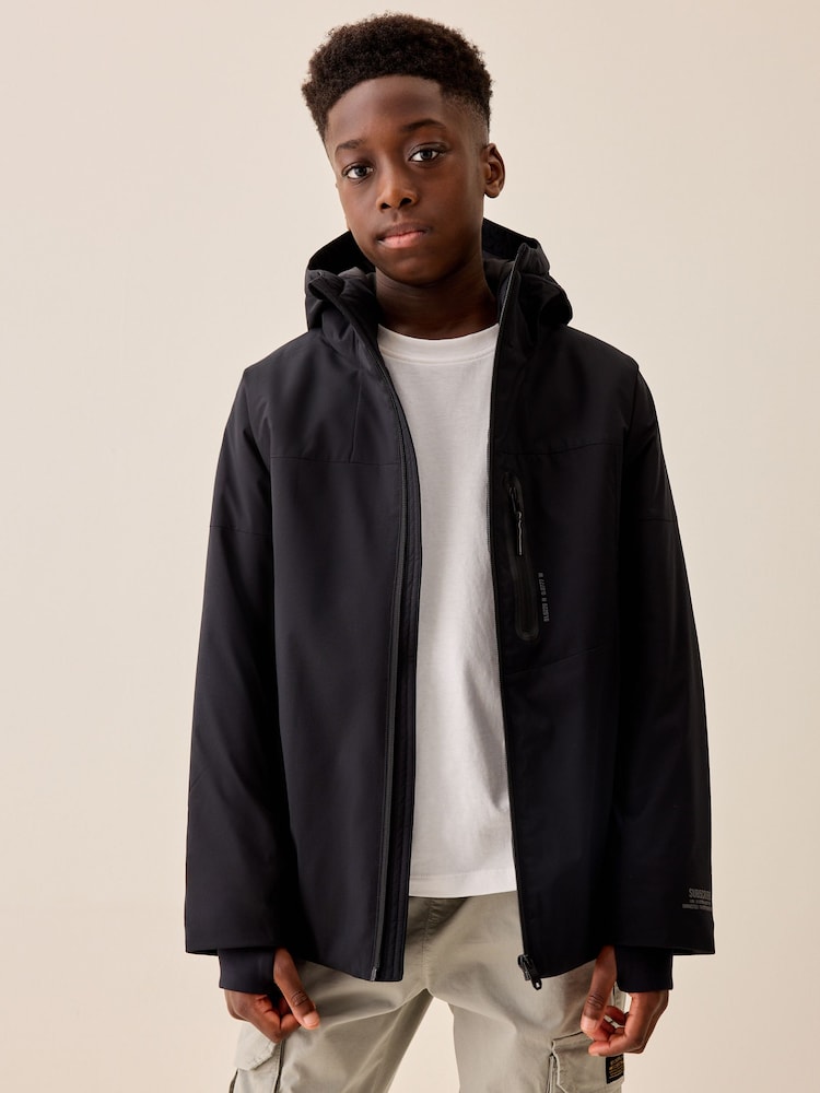 Black Jacket (3-17yrs) - Image 1 of 8 Black Jacket (3-17yrs) - Image 1 of 8