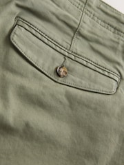 Sage Green Garment Dyed Fatigue Jort Shorts - Image 10 of 10