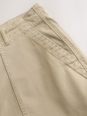 Stone Garment Dyed Fatigue Jort Shorts - Image 7 of 8