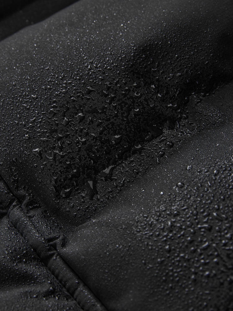 Black Waterproof Padded Coat (3-17yrs) - Image 12 of 12