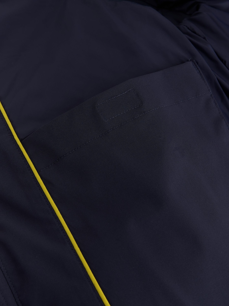 Navy Microfleece Lined Padded Coat (3-17yrs) - Image 11 of 11 Navy Microfleece Lined Padded Coat (3-17yrs) - Image 11 of 11
