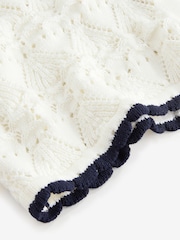 Laura Ashley Ecru Button Through Polo Shirt - Image 7 of 7