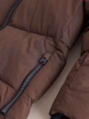 Brown Padded Coat (3-17yrs) - Image 11 of 11