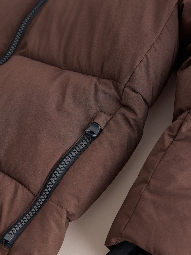 Brown Padded Coat (3-17yrs) - Image 11 of 11