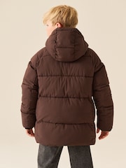 Brown Padded Coat (3-17yrs) - Image 4 of 11