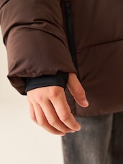 Brown Padded Coat (3-17yrs) - Image 5 of 11