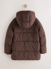 Brown Padded Coat (3-17yrs) - Image 8 of 11