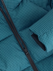 Teal Blue Microfleece Lined Padded Coat (3-17yrs) - Image 10 of 11