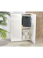 Salter Grey Brushed Electronic Bathroom Scale - Image 1 of 7