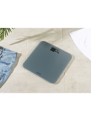 Salter Grey Brushed Electronic Bathroom Scale - Image 2 of 7