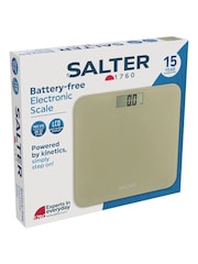 Salter Cream Battery Free Electronic Scale - Image 1 of 3