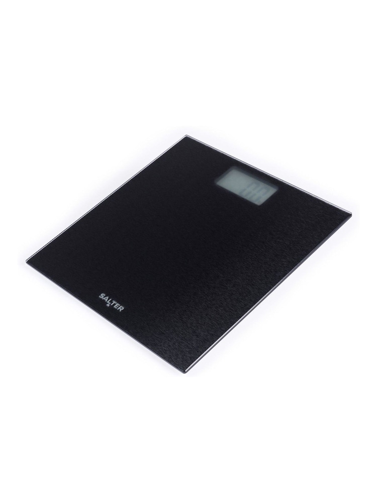 Salter Black Brushed Finish Electronic Bathroom Scale - Image 9 of 9