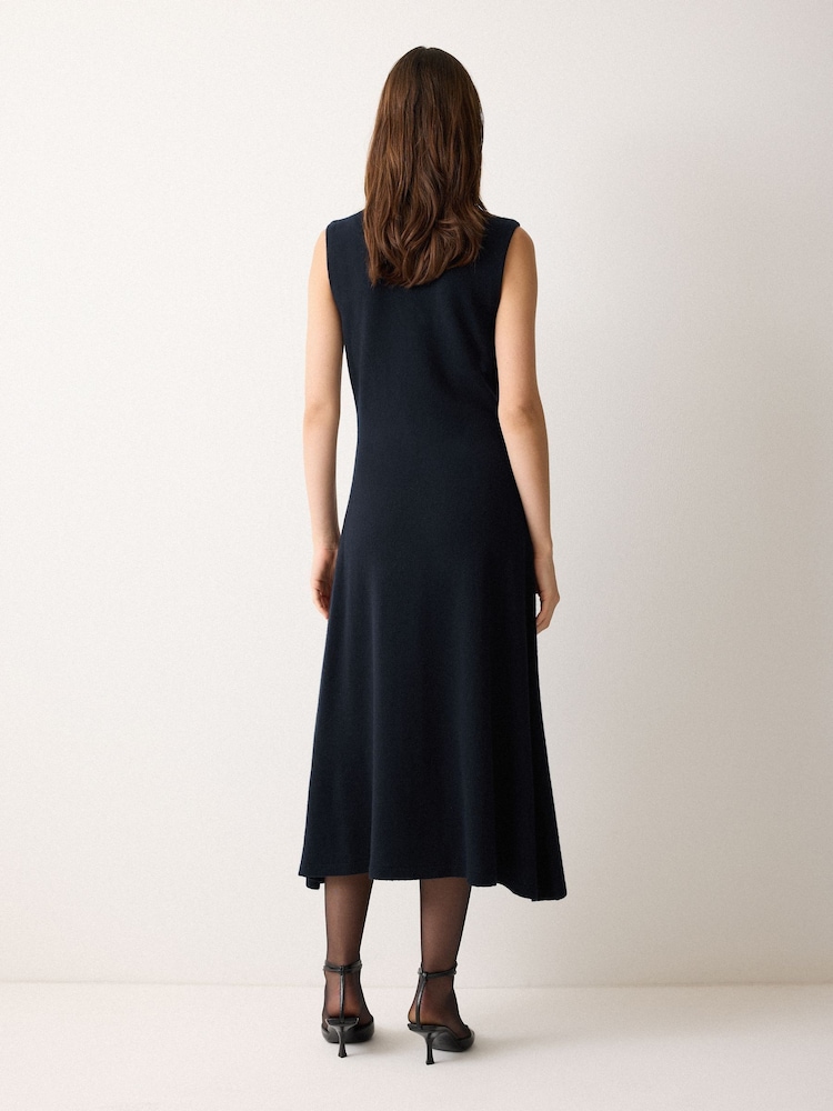 Buy Jigsaw Blue Embellished Knitted Dress from Next France