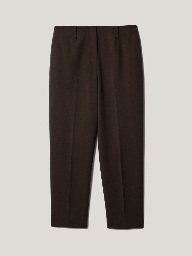 Jigsaw Brown Lisson Crepe Trousers - Image 5 of 5 Jigsaw Brown Lisson Crepe Trousers - Image 5 of 5