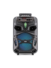 MenKind Black RED5 Karaoke Speaker Thunderous Sound With Dazzlin Lights - Image 2 of 4
