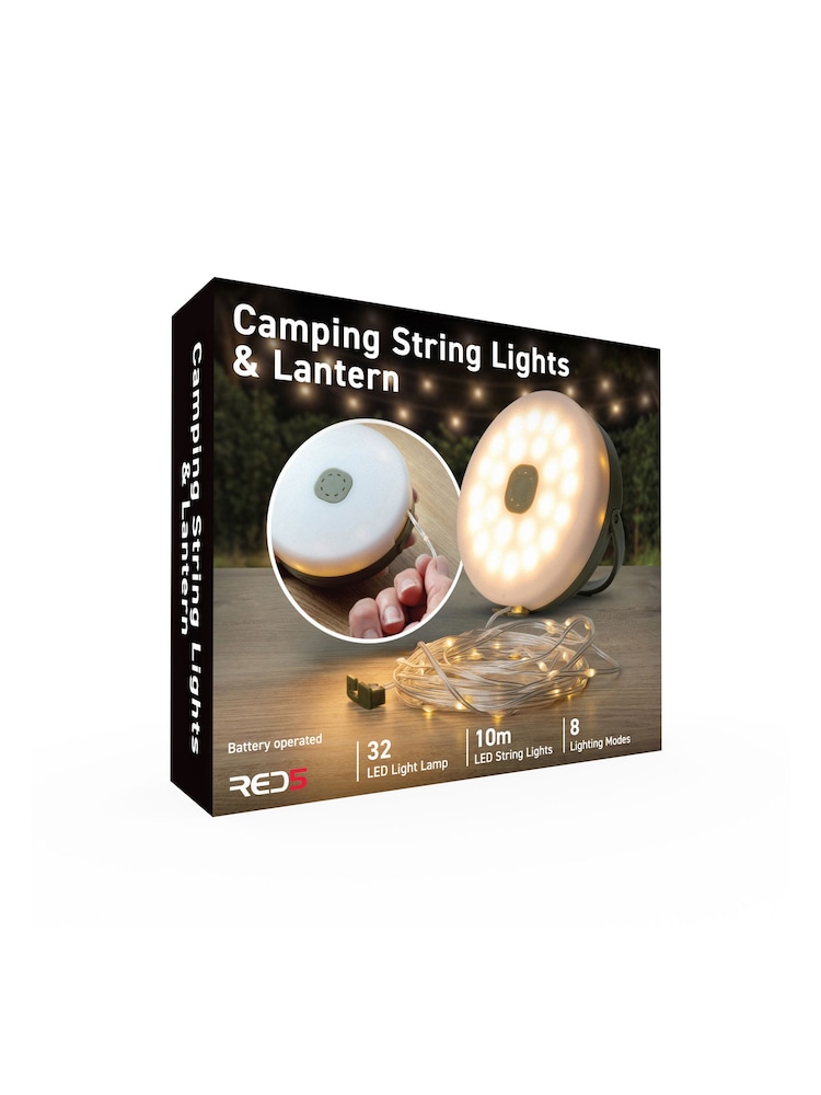 MenKind Green and White InGenious Camping Lantern 32 LED Lights With 8 Fun Modes - Image 4 of 4 MenKind Green and White InGenious Camping Lantern 32 LED Lights With 8 Fun Modes - Image 4 of 4