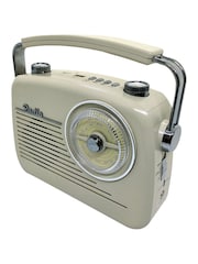 MenKind Cream RED5 Retro Radio Charming Design With Bluetooth Streaming - Image 2 of 4