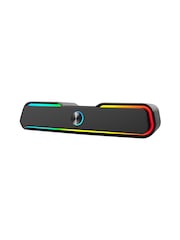 MenKind Black RED5 Gaming Zeta Soundbar Dynamic Audio With LED E Effects - Image 3 of 4