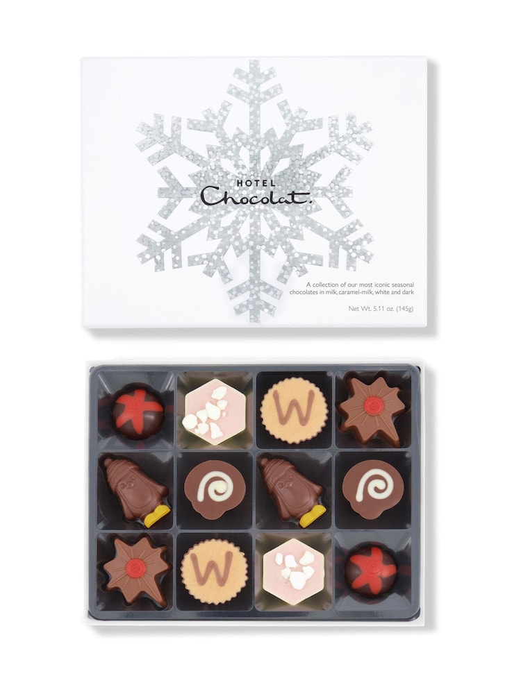 Hotel Chocolat Merry Christmas Signature Chocolate Gift Box - Image 1 of 3