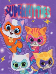 Character Purple Disney Super Kitties Pyjamas - Image 3 of 11