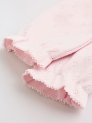 Pink Floral Bunny Baby Sleepsuits 3 Pack (0mths-2yrs) - Image 13 of 14
