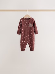 Burgundy/Purple Kitten - Baby-Schlafanzüge im 5er-Pack (0 Monate–2 Jahre) - Bild 7 von 13